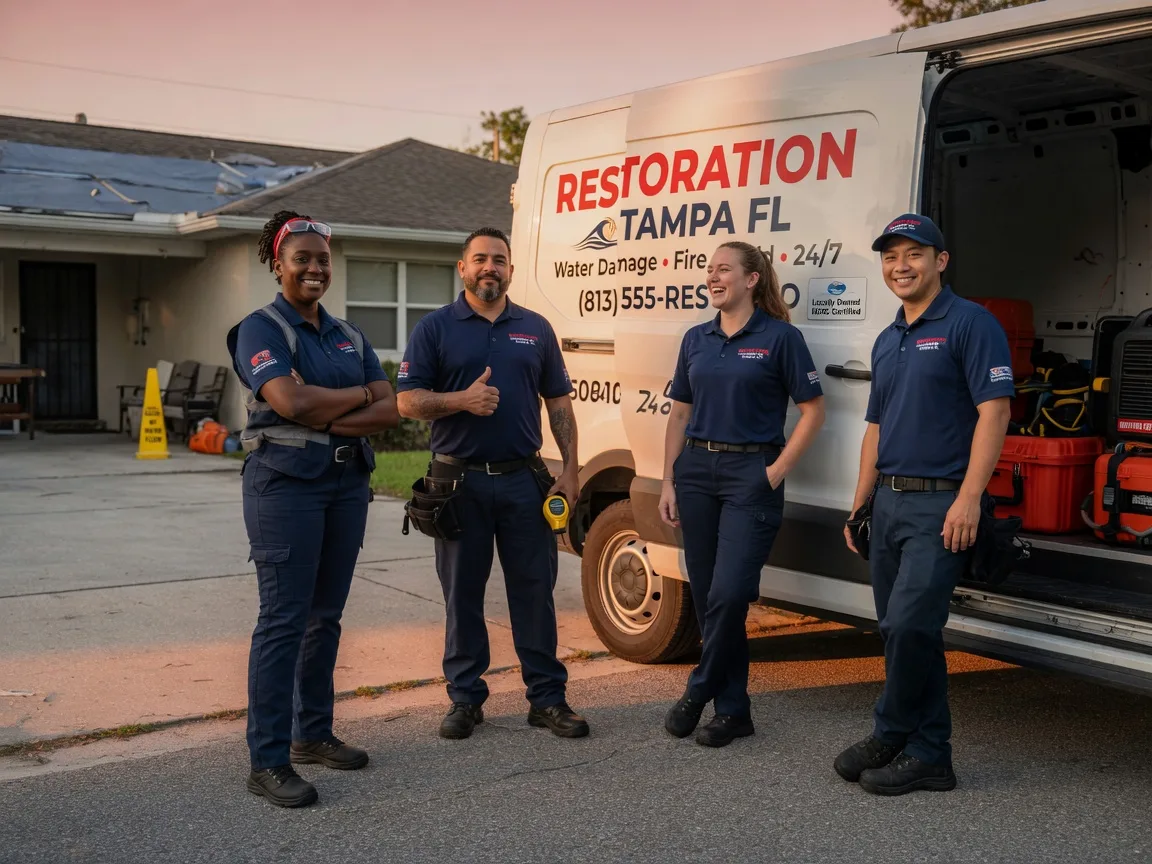 Water Damage Restoration company in Edinburg, IL
