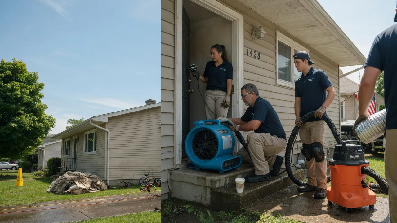 Water Damage Restoration in Edinburg, IL near me